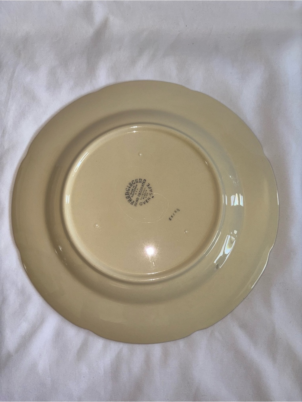 Franciscan Apple Dinner Plates Set of 3 Vintage 10.5” Hand Painted USA - Picture 5 of 7